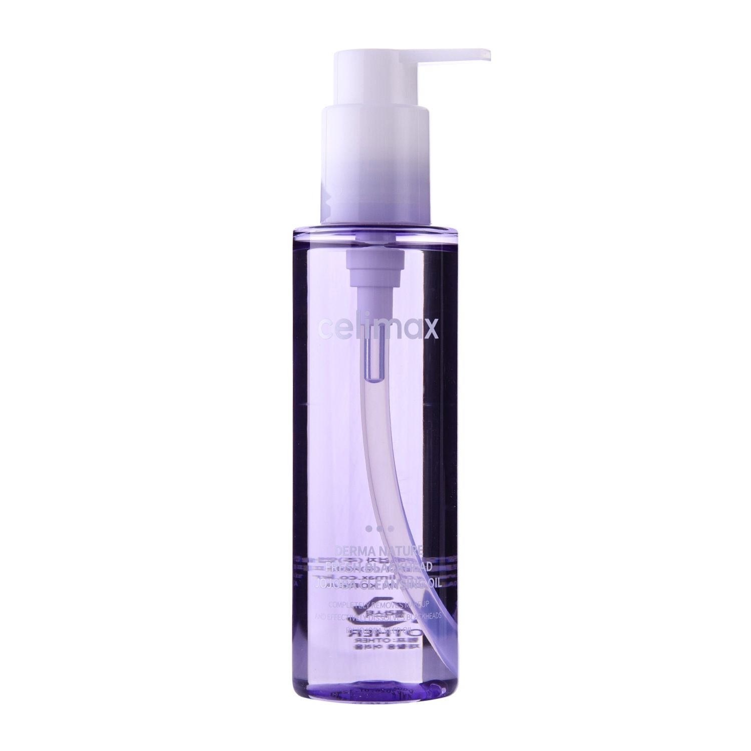 Купити Гідрофільна олія для очищення обличчяg Celimax Derma Nature Fresh Blackhead Jojoba Cleansing Oil на Elune.com.ua