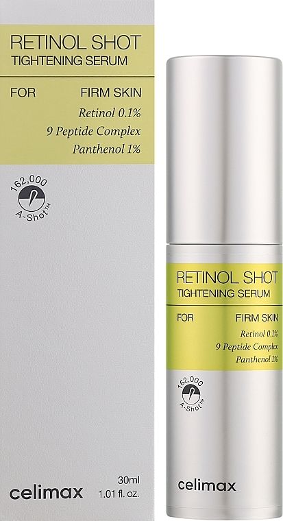 Купити Підтягуюча сироватка з ретинолом Celimax The Vita-A Retinol Shot Thightening Serum на Elune.com.ua