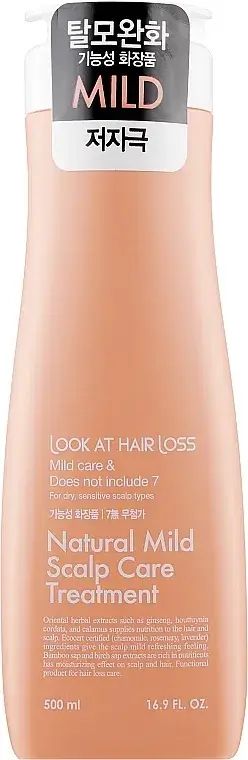 Купити Кондиціонер для чутливої шкіри голови Look at Hair Loss Natural Mild Scalp Care Treeatment на Elune.com.ua