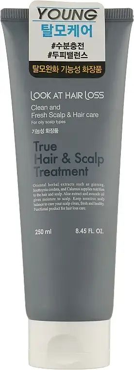 Купити Кондиціонер для жирної шкіри голови Look At Hair Loss True Hair & Scalp Treatment на Elune.com.ua