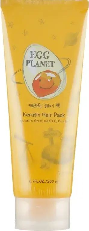 Купити Кератинова маска для пошкодженого волосся Egg Planet Keratin Hair Pack на Elune.com.ua