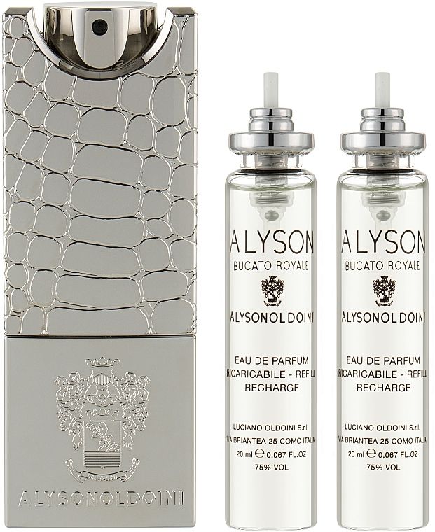 Купити Набір Alyson Oldoini Bucato Royale (edp 3 x 20ml + case) на Elune.com.ua