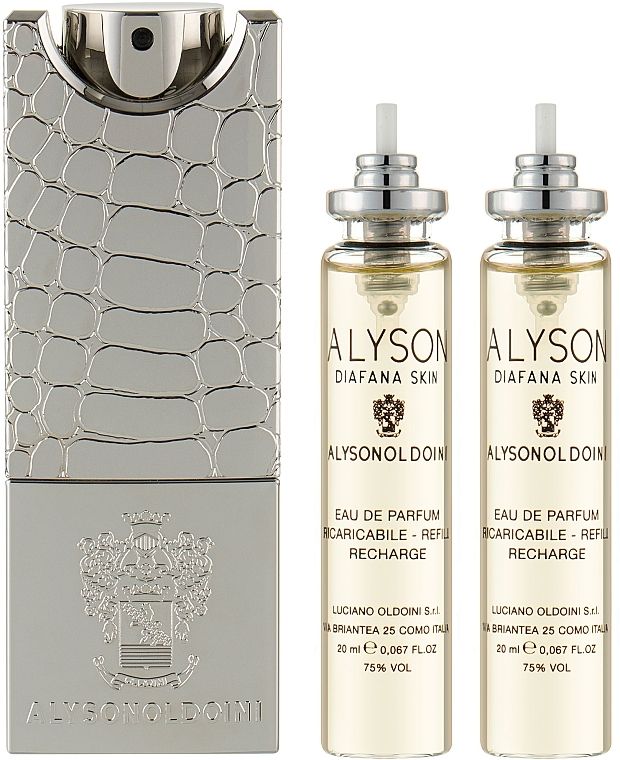 Купити Набір Alyson Oldoini Diafana Skin (edp 3 x 20ml + case) на Elune.com.ua