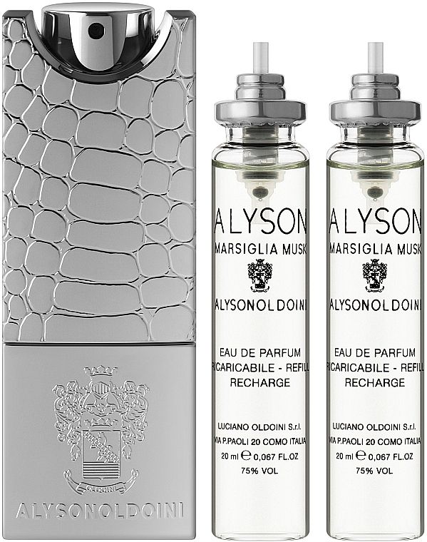 Купити Набір Alyson Oldoini Marsiglia Musk (edp 3 x 20ml + case) на Elune.com.ua