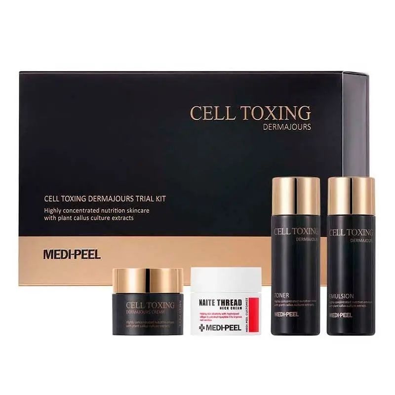 Купити Набір мініатюр антивіковий зі стовбуровими клітинами Cell Toxing Dermajours Trial Kit на Elune.com.ua