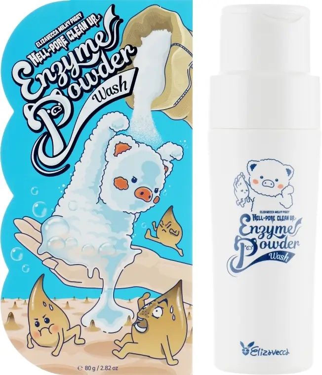 Купити Гіпоалергенна ензимна пудра для вмивання Milky Piggy Hell-Pore Clean Up Enzyme Powder Wash на Elune.com.ua