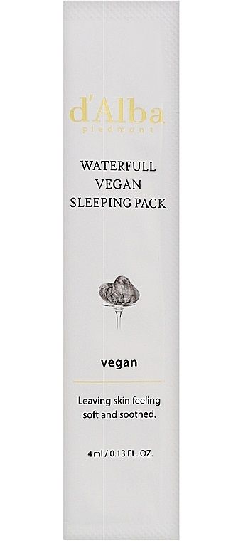 Купити Гелева маска для сну D'alba Waterfull Vegan Sleeping Mask на Elune.com.ua