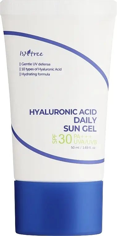 Купити Гель сонцезахисний з гіалуроновою кислотой Hyaluronic Acid Daily Sun Gel SPF/СПФ 30+ PA+++ UVA/UVB на Elune.com.ua