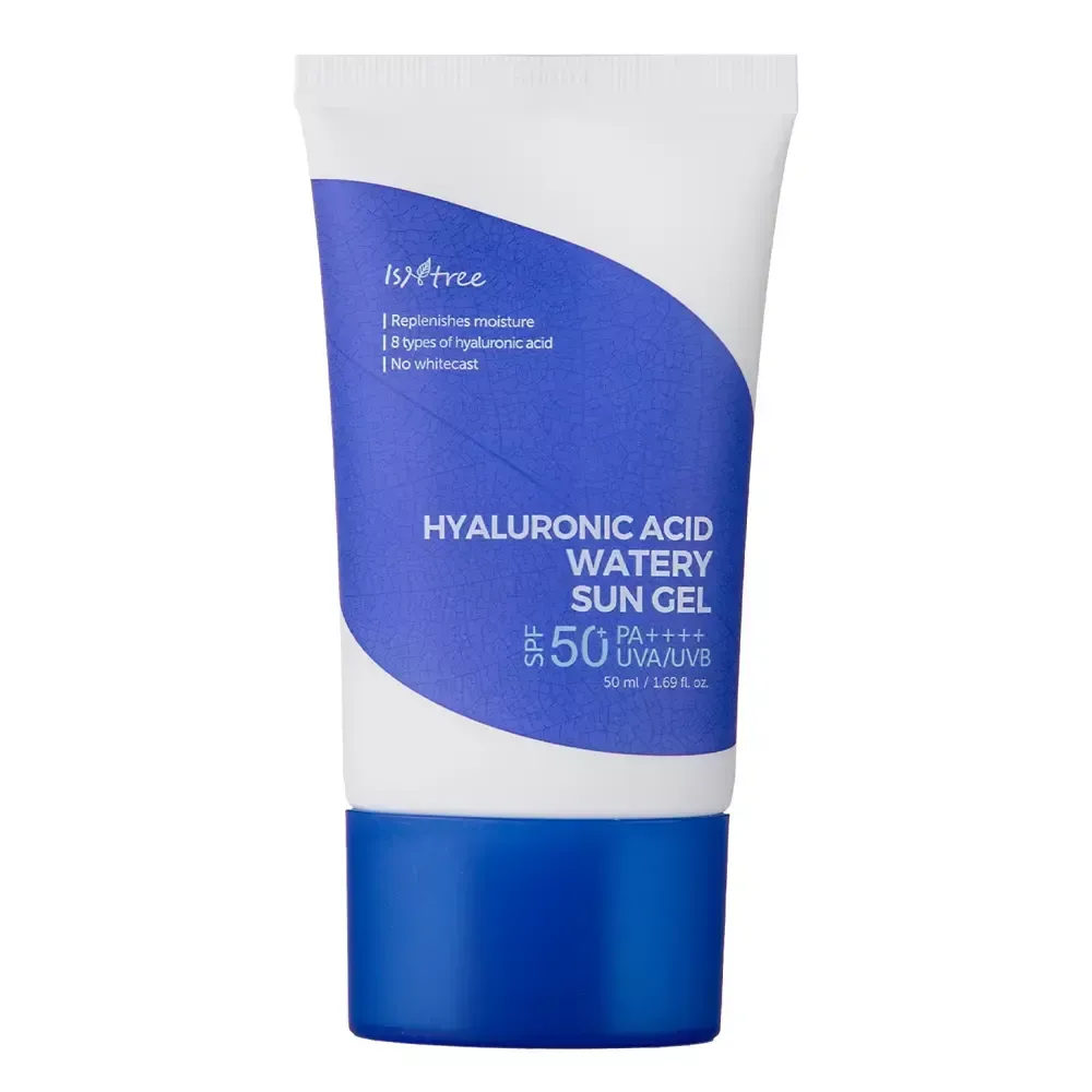 Легкий зволожуючий сонцезахисний гель Hyaluronic Acid Watery Sun Gel SPF/СПФ 50+ PA++++