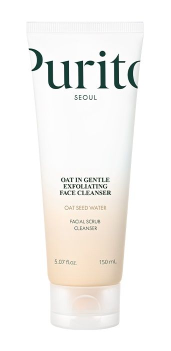 Купити Пінка для вмивання відлущуюча з насінням вівса Purito Seoul Oat In Gentle Exfoliating Face Cleanser на Elune.com.ua