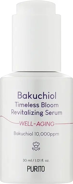 Купити Сироватка з бакучіолом відновлювальна Bakuchiol Timeless Bloom Revitalizing Serum на Elune.com.ua