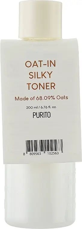 Купити Заспокійливий тонер на основі насіння вівса Oat-in Silky Toner на Elune.com.ua