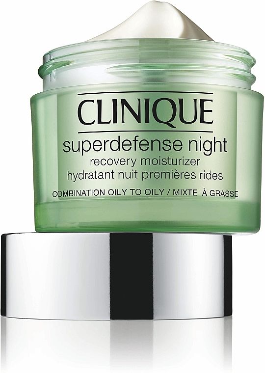 Купити Нічний відновлювальний зволожувальний крем Clinique Superdefense Night Recovery Moisturizer на Elune.com.ua