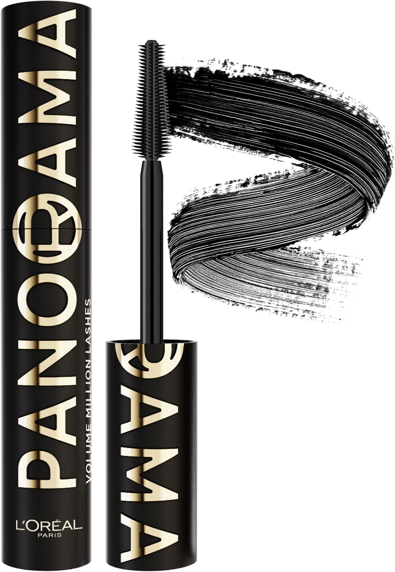 Купити Туш для панорамного об'єму вій L`Oreal Paris Volume Million Lashes Panorama All Night Black на Elune.com.ua