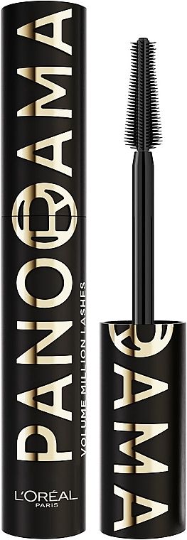 Купити Туш для панорамного об'єму вій L`Oreal Paris Volume Million Lashes Panorama All Night Black на Elune.com.ua