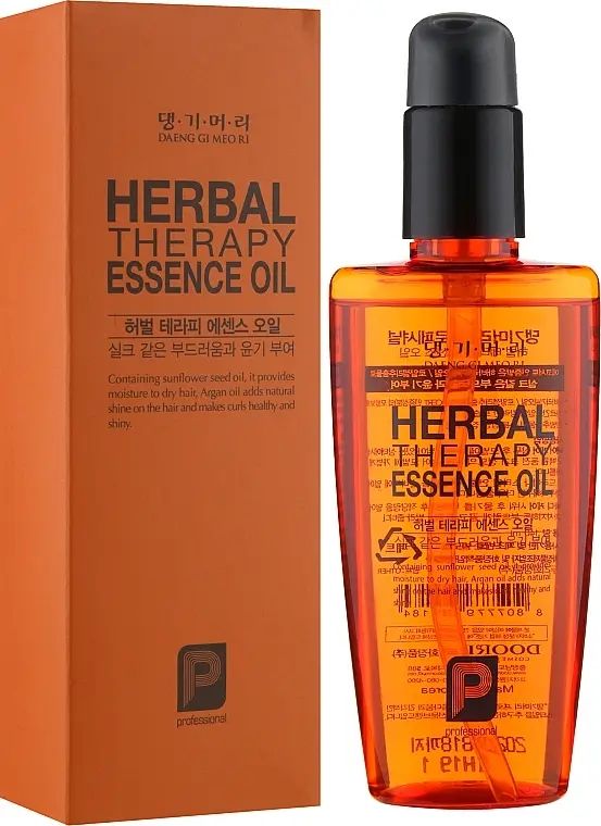Купити Відновлювальна олія для волосся з цілющими травами Herbal Therapy Essence Oil на Elune.com.ua