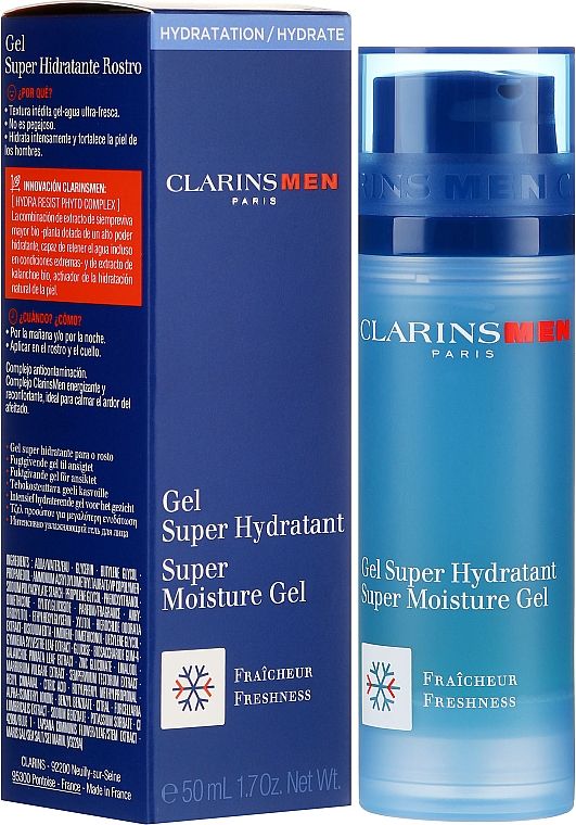 Купити Суперзволожувальний гель для чоловіків Clarins Men Super Moisture Gel на Elune.com.ua