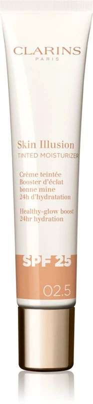 Купити Крем тональний для обличчя Clarins Skin Illusion Tinted Moisturizer SPF 25 на Elune.com.ua