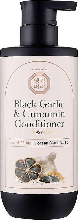 Купити Преміальний кондиціонер з екстрактом чорного часнику Premium Black Garlic And Curcumin Conditioner на Elune.com.ua