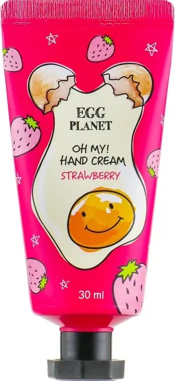 Купити Крем для рук "Полуниця" Egg Planet Strawberry Hand Cream на Elune.com.ua