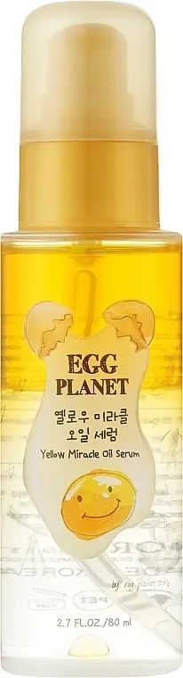 Купити Двофазна сироватка-олія для волосся Egg Planet Yellow Miracle Oil Serum на Elune.com.ua