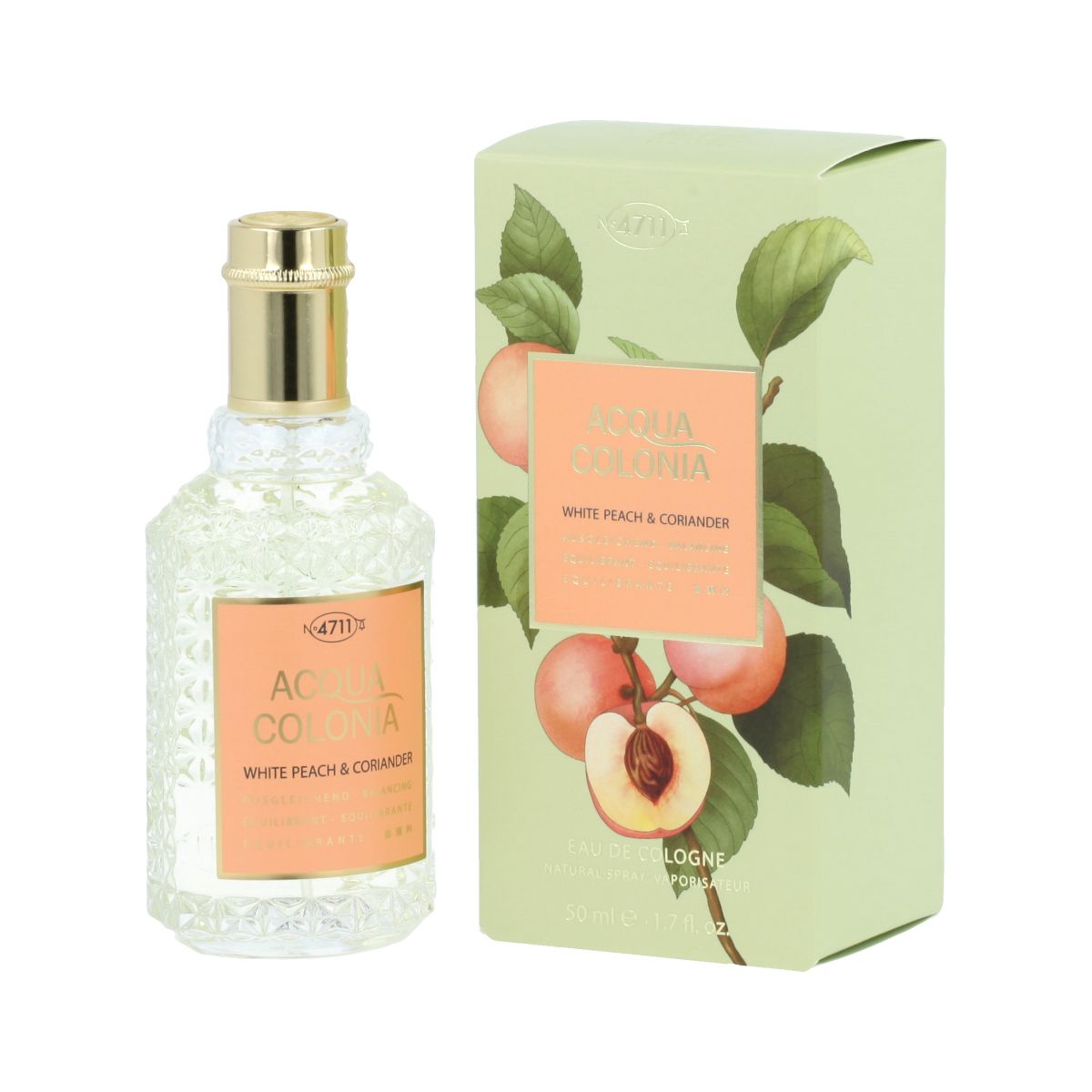 Купити Maurer & Wirtz 4711 Acqua Colonia White Peach & Coriander Одеколон на Elune.com.ua