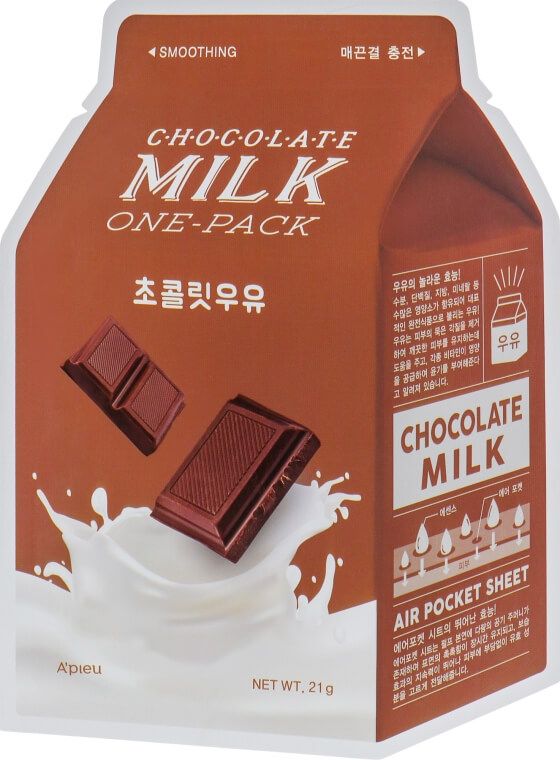 Купити Інтенсивно зволожуюча маска для обличчя Chocolate Milk One-Pack на Elune.com.ua