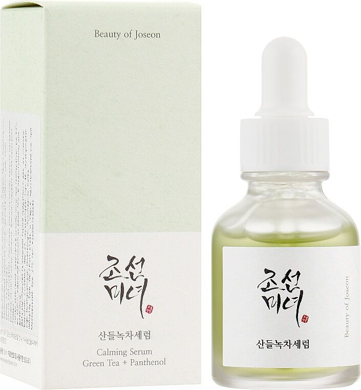 Купити Заспокійлива сироватка із зеленим чаєм і пантенолом Calming Serum Green Tea + Panthenol на Elune.com.ua