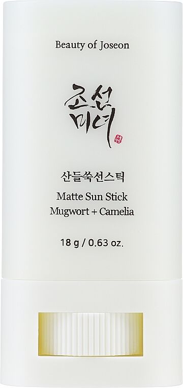 Купити Матуючий сонцезахисний засіб у стіку Matte Sun Stick Mugwort+Camelia SPF 50+ PA++++ на Elune.com.ua