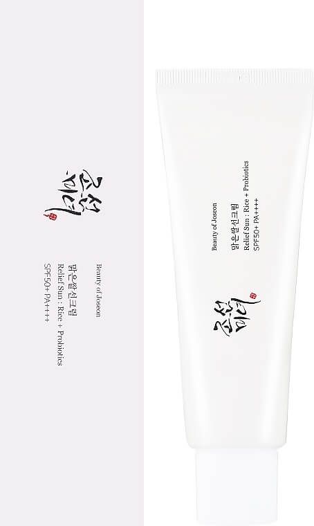 Купити Сонцезахисний крем із пробіотиками Relief Sun Rice + Probiotic SPF50+ PA++++ на Elune.com.ua