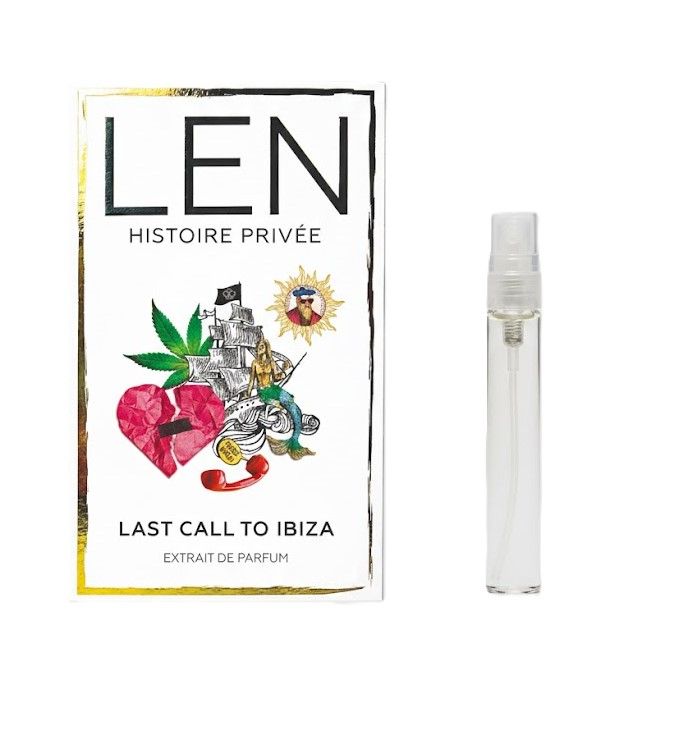 Купити Мініатюра Len Fragrances Last Call To Ibiza Екстракт на Elune.com.ua
