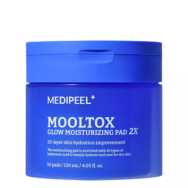 Купити Зволожуючі педи для обличчя Medi Peel Mooltox Glow Moisturizing Pad 2x на Elune.com.ua