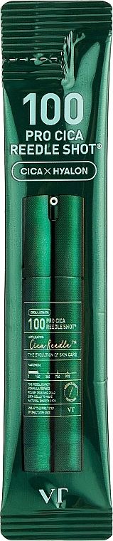 Купити Стік Бустер-сироватка з мікроголками для чутливої шкіри Vt Cosmetics 100 Pro Cica Reedle Shot на Elune.com.ua