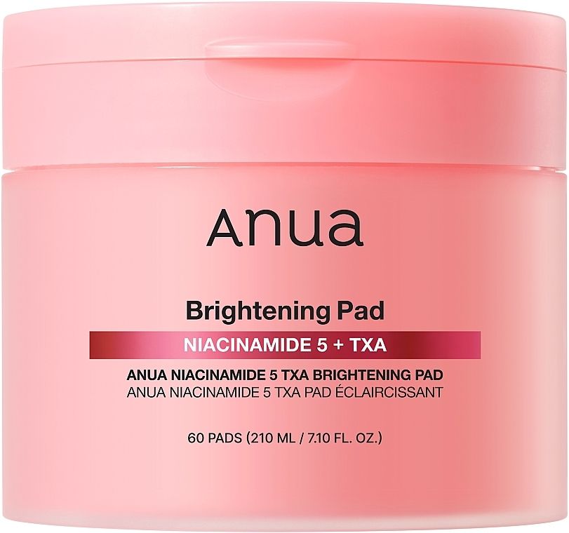Купити Освітлювальні тонер-педи з ніацинамідом Anua Niacinamide 5 TXA Brightening Pad на Elune.com.ua
