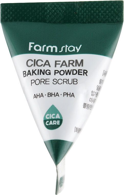 Купити Скраб для обличчя з центелою Cica Farm Baking Powder Pore Scrub на Elune.com.ua