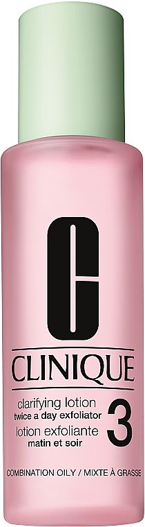 Купити Clinique Лосьйон для обличчя відлущуючий для комбінованої схильної до жирності шкіри Clarifying Lotion 3 на Elune.com.ua