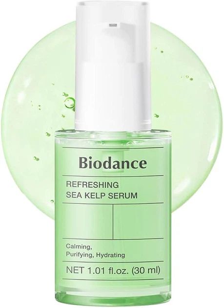 Купити Освіжаюча сироватка з ламінарією Biodance Refreshing Sea Kelp Serum на Elune.com.ua