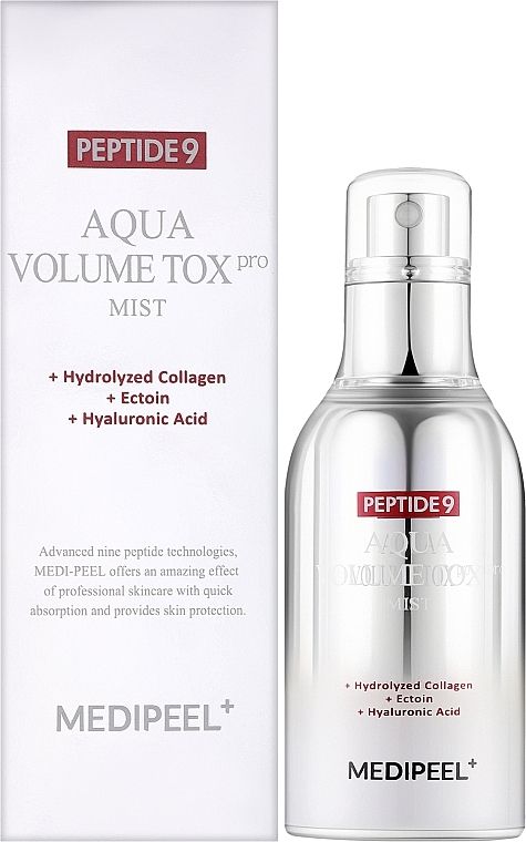 Купити Зволожувальний пептидний міст для пружності шкіри Medi Peel Peptide 9 Aqua Volume Tox Mist Pro на Elune.com.ua