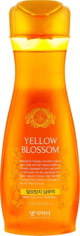 Купити Зміцнюючий безсульфатний шампунь проти випадіння волосся Yellow Blossom Shampoo на Elune.com.ua