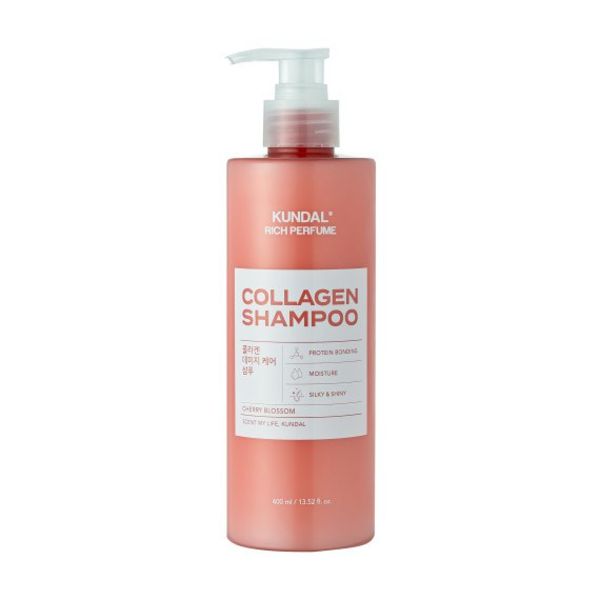Купити Шампунь з колагеном Kundal Rich Perfume Collagen Shampoo Cherry Blossom на Elune.com.ua