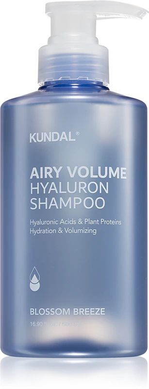 Купити Шампунь зволожуючий Kundal Airy Volume Hyaluron Shampoo Blossom Breeze на Elune.com.ua