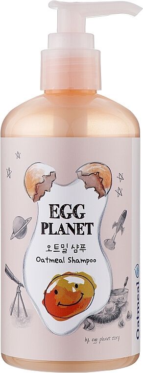 Купити Шампунь для волосся з екстрактом вівсяних пластівців Egg Planet Oatmeal Shampoo на Elune.com.ua
