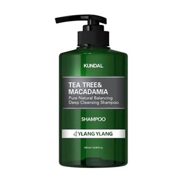 Купити Шампунь балансуючий "Іланг-Іланг" Kundal Tea Tree & Macadamia Deep Cleansing Shampoo Ylang-Ylang на Elune.com.ua