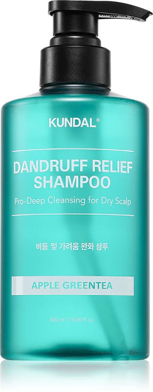Купити Шампунь проти лупи "Яблуко та Зелений чай" Kundal Dandruff Relief Shampoo Apple Green Tea на Elune.com.ua
