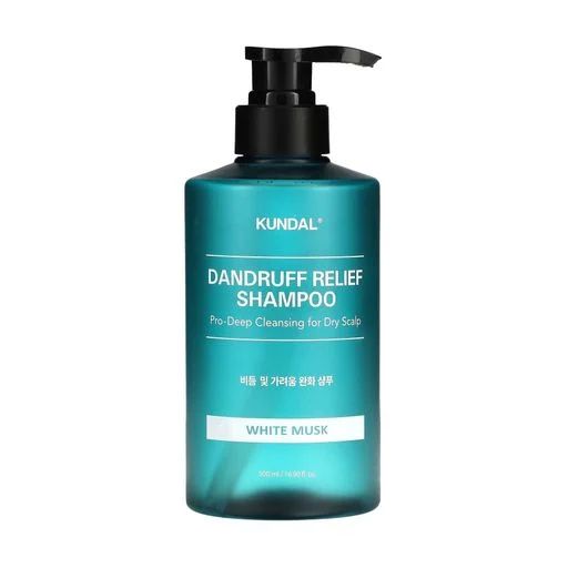 Купити Шампунь проти лупи "Білий мускус" Kundal Dandruff Relief Shampoo White Musk на Elune.com.ua