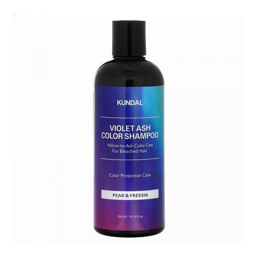 Купити Шампунь проти жовтизни для білявок Kundal Violet Ash Color Shampoo Pear & Freesia на Elune.com.ua
