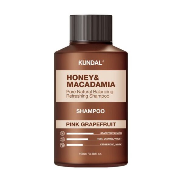 Купити Шампунь відновлюючий "Рожевий грейпфрут" Kundal Honey & Macadamia Shampoo Pink Grapefruit на Elune.com.ua