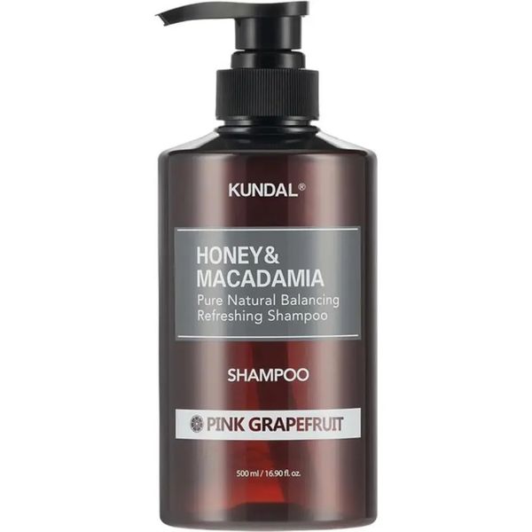 Купити Шампунь відновлюючий "Рожевий грейпфрут" Kundal Honey & Macadamia Shampoo Pink Grapefruit на Elune.com.ua