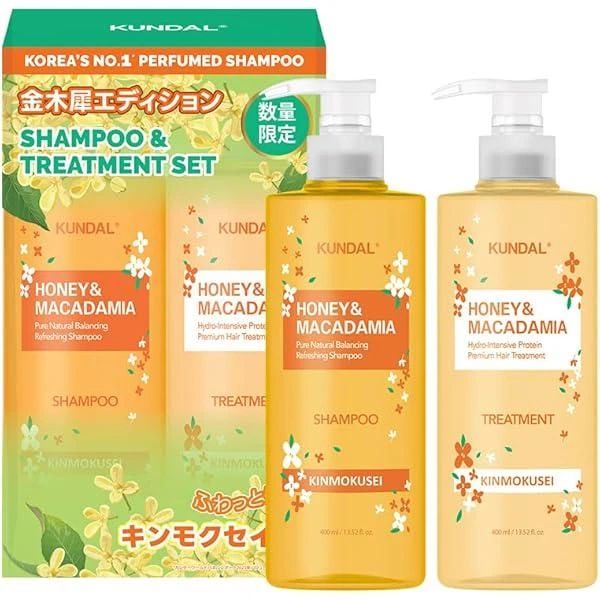 Купити Набір для волосся живильний Kundal Osmanthus Edition Shampoo & Treatment на Elune.com.ua