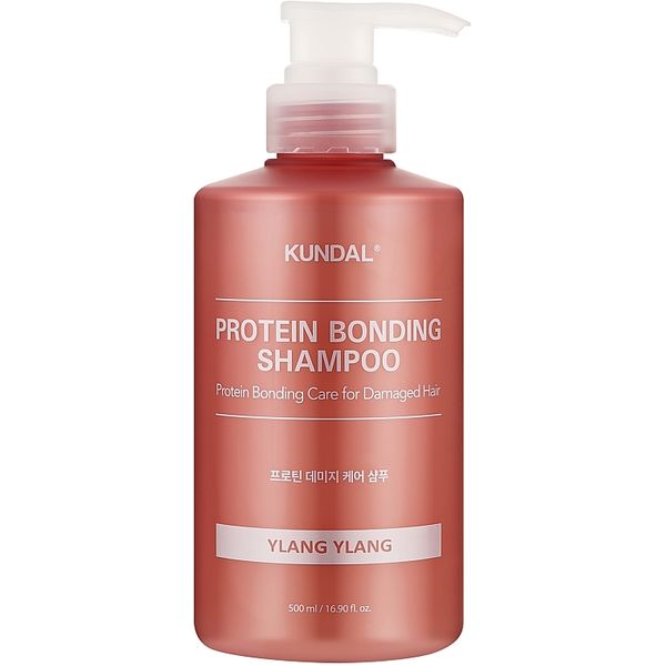 Купити Шампунь для пошкодженого волосся "Іланг-Іланг" Kundal Protein Bonding Shampoo Ylang Ylang на Elune.com.ua